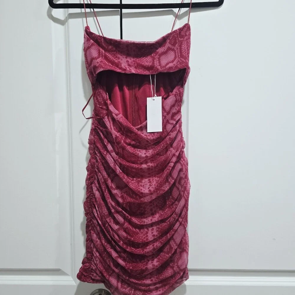Nwt Edit by Nine - S, L Women’s Red Lace Dress Fitted Elegant‎ Cocktail Party